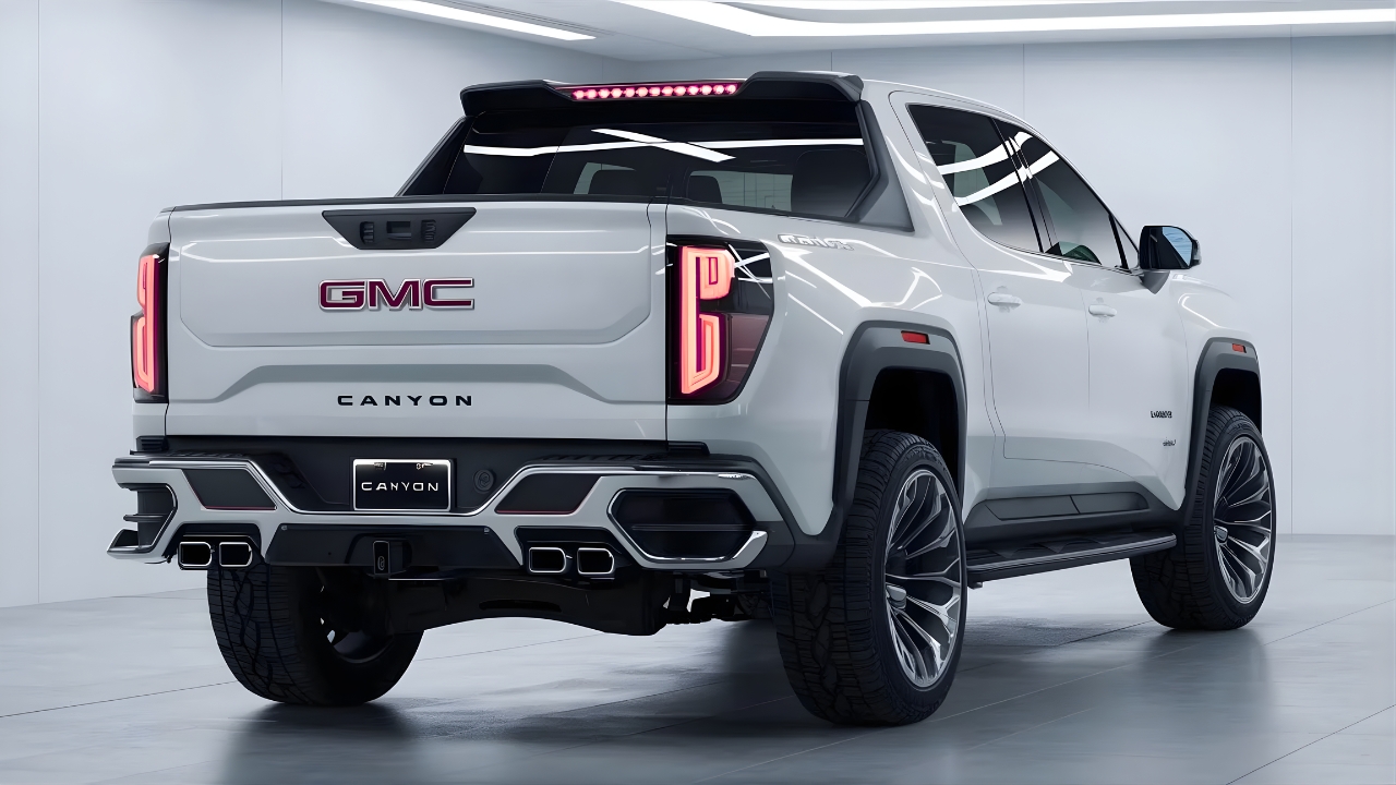 2026 GMC Canyon Revealed with Turbo Strength and Luxury Interior