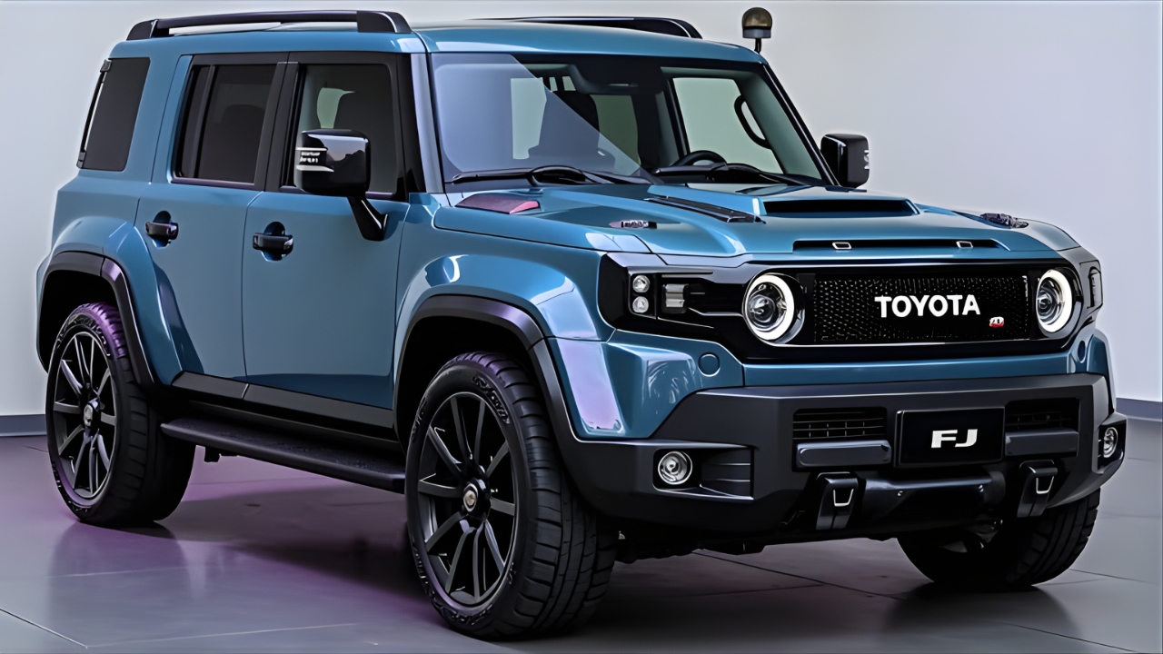2026 Toyota Mini FJ Cruiser Pickup Revealed: Hybrid Power Meets Retro Off-Road Style