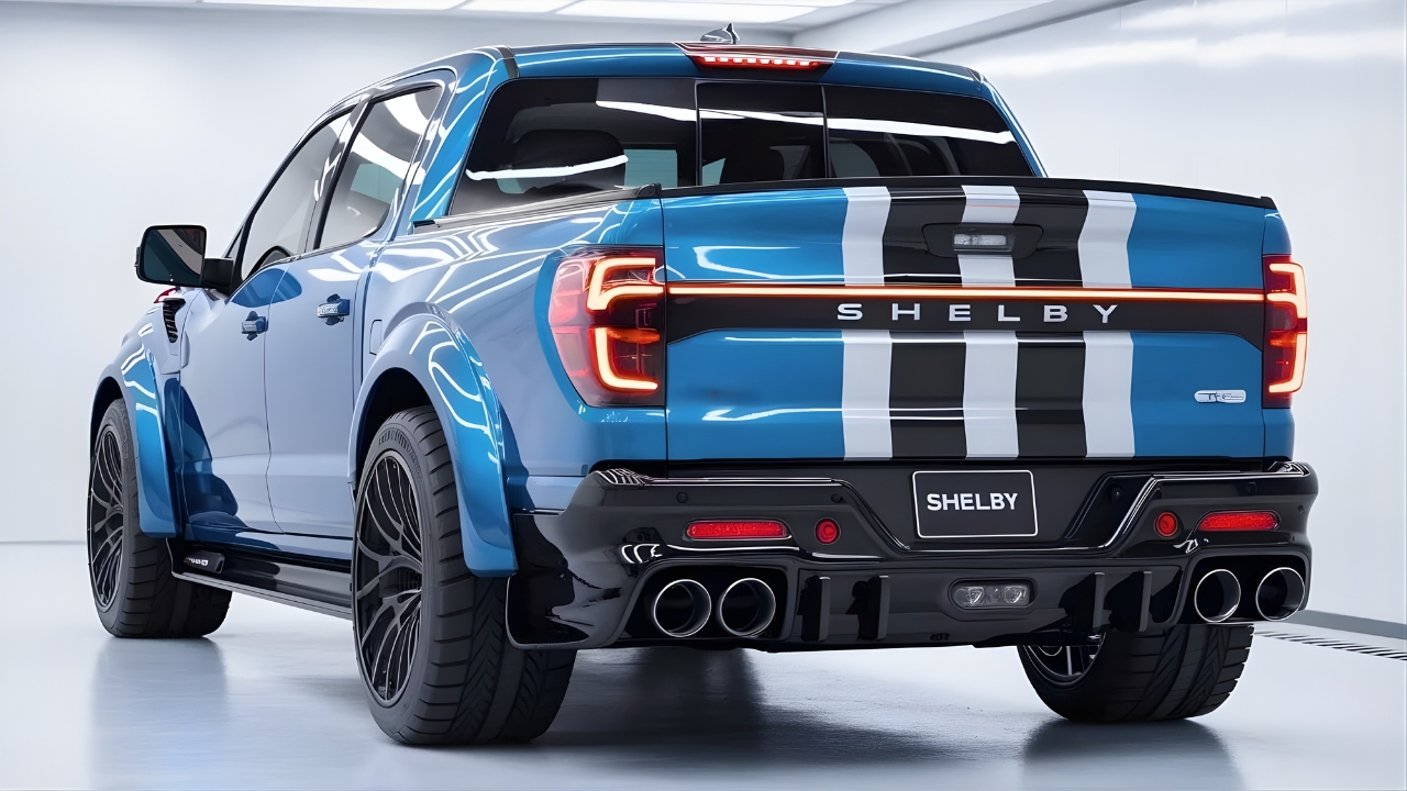 2026 Shelby Pickup Truck Unleashed With 785 HP Supercharged V8 and Luxury Interior