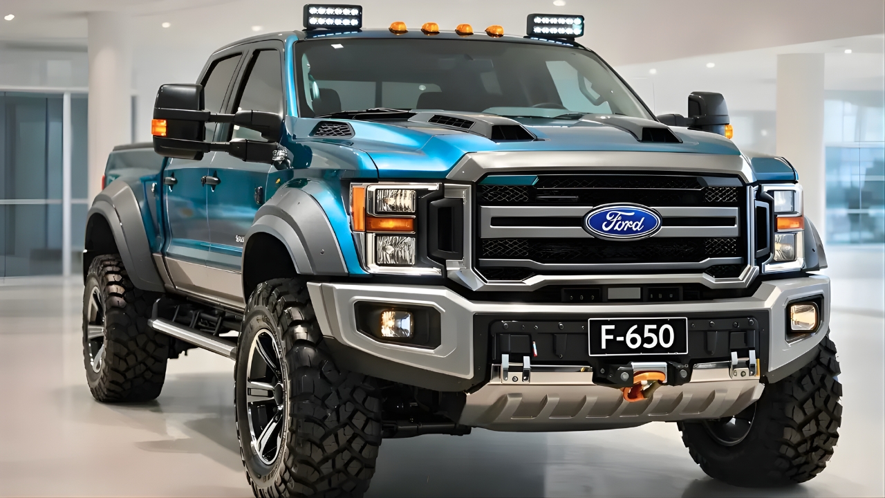 2026 Ford F-650 Unleashed With 330 HP Diesel and Massive Towing Power