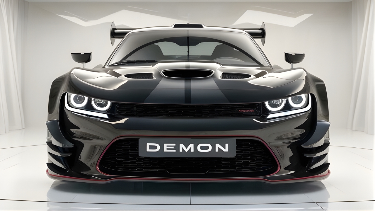 Dodge Demon 2026 Revealed: 909 Horsepower, Hybrid Power and Brutal Speed