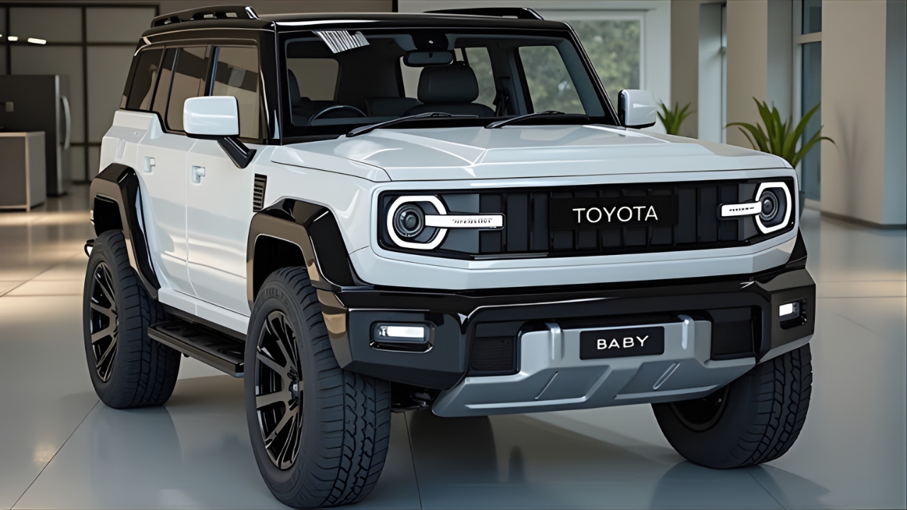 2026 Toyota Baby Land Cruiser Revealed With Advanced 4x4 and Hybrid Power